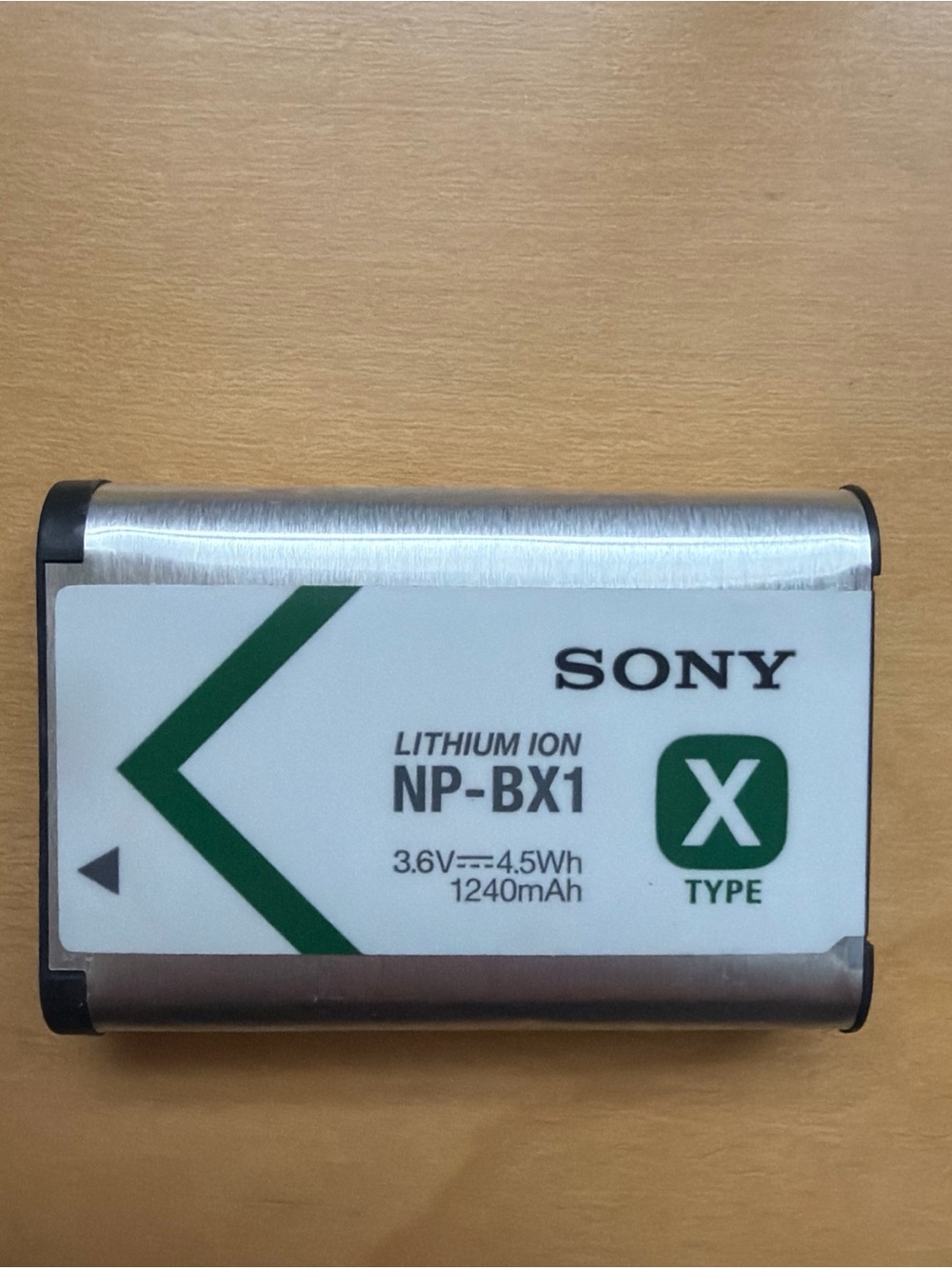 Sony NP-BX1/M8 3.6V 1240mAh Rechargeable Lithium-Ion Battery Used - Working